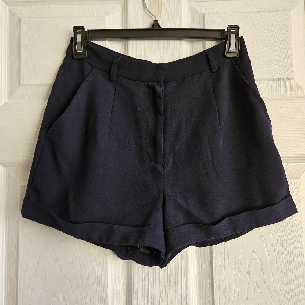 Forever 21 Navy High Waist Women's Shorts